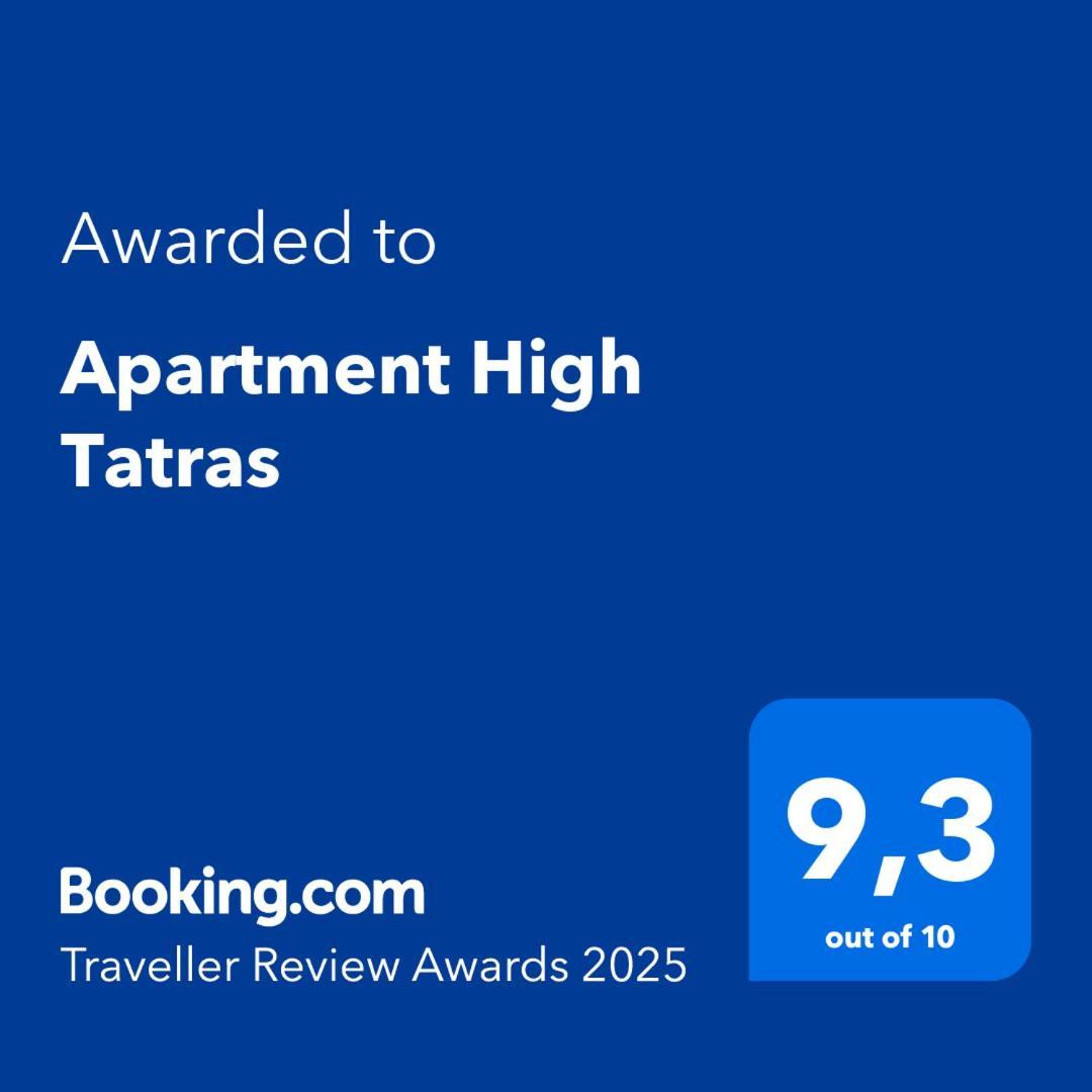 Apartment High Tatras Wielki Sławków Zewnętrze zdjęcie